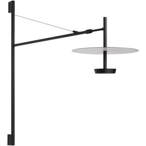 Бра светодиодное SP-CAMPANA-WALL-L1450-9W Warm3000 (BK, 130 deg, 230V, TELESCOPIC) (Arlight, IP20 Металл) 059596